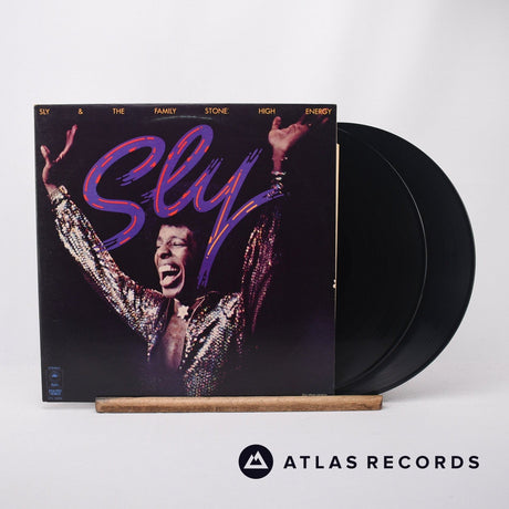 Sly & The Family Stone High Energy 2 x LP Vinyl Record - Front Cover & Record