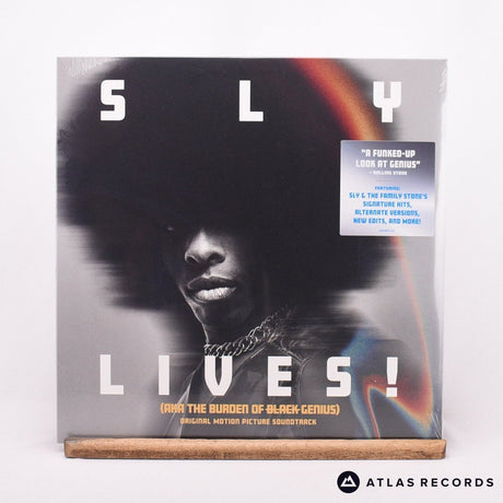 Sly & The Family Stone Sly Lives! 2 x LP Vinyl Record - Front Cover & Record