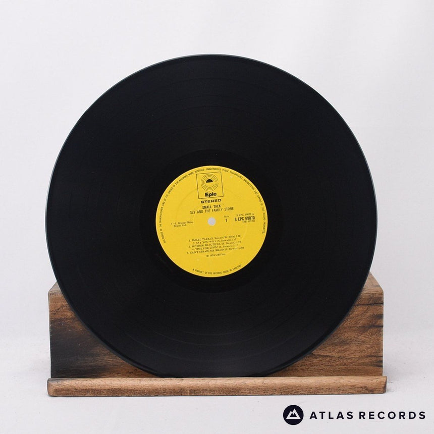Sly & The Family Stone - Small Talk - Booklet LP Vinyl Record - EX/EX