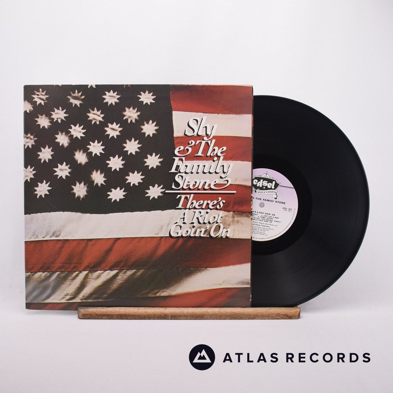 Sly & The Family Stone There's A Riot Goin' On LP Vinyl Record - Front Cover & Record