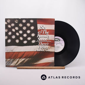 Sly & The Family Stone There's A Riot Goin' On LP Vinyl Record - Front Cover & Record