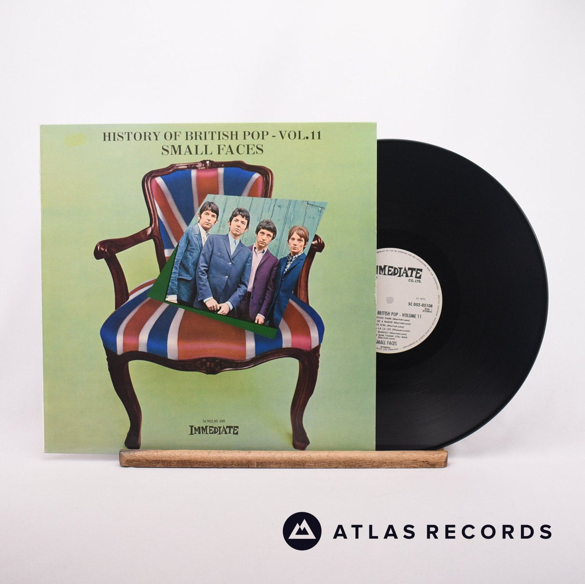 Small Faces History Of British Pop - Vol. 11 LP Vinyl Record - Front Cover & Record