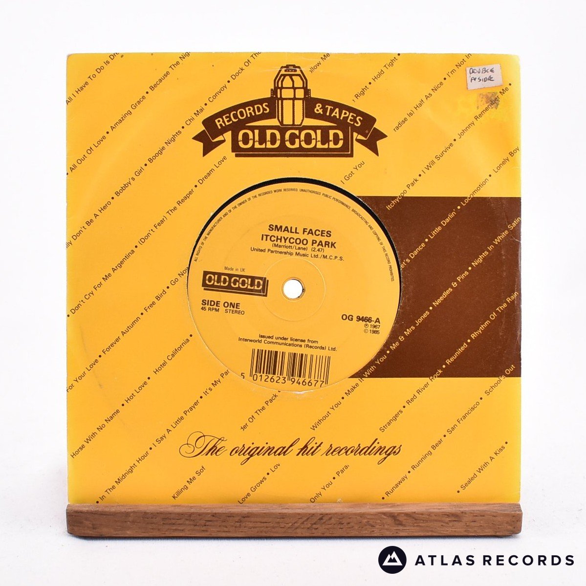 Small Faces Itchycoo Park 7" Vinyl Record - In Sleeve