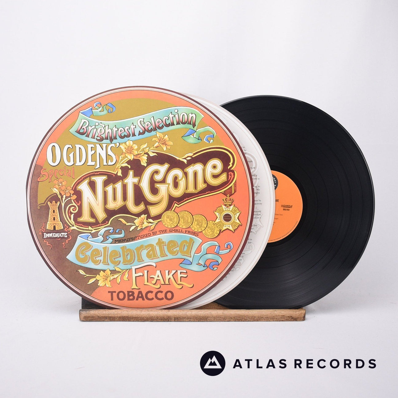 Small Faces Ogdens' Nut Gone Flake LP Vinyl Record - Front Cover & Record