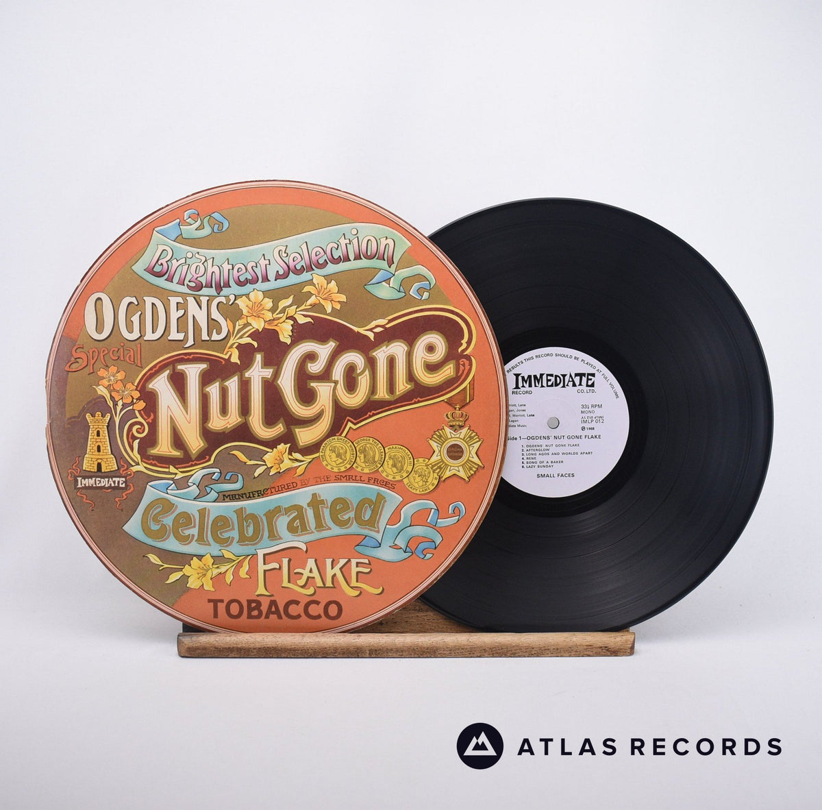 Small Faces Ogdens' Nut Gone Flake LP Vinyl Record - Front Cover & Record