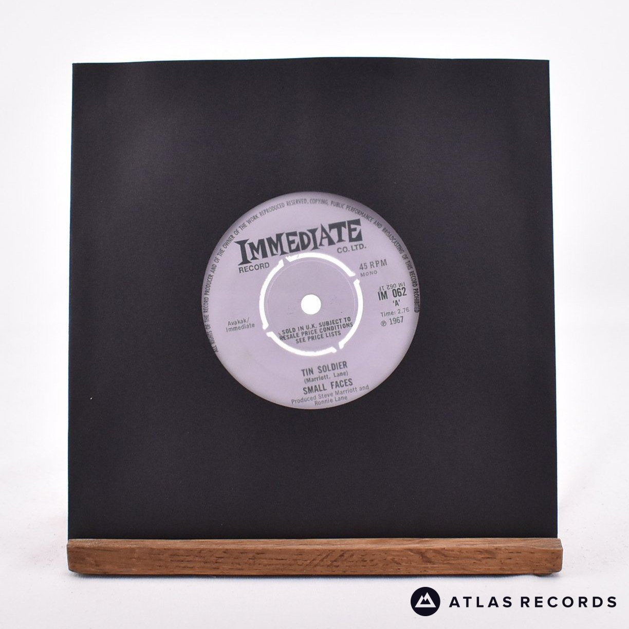 Small Faces Tin Soldier 7" Vinyl Record - In Sleeve