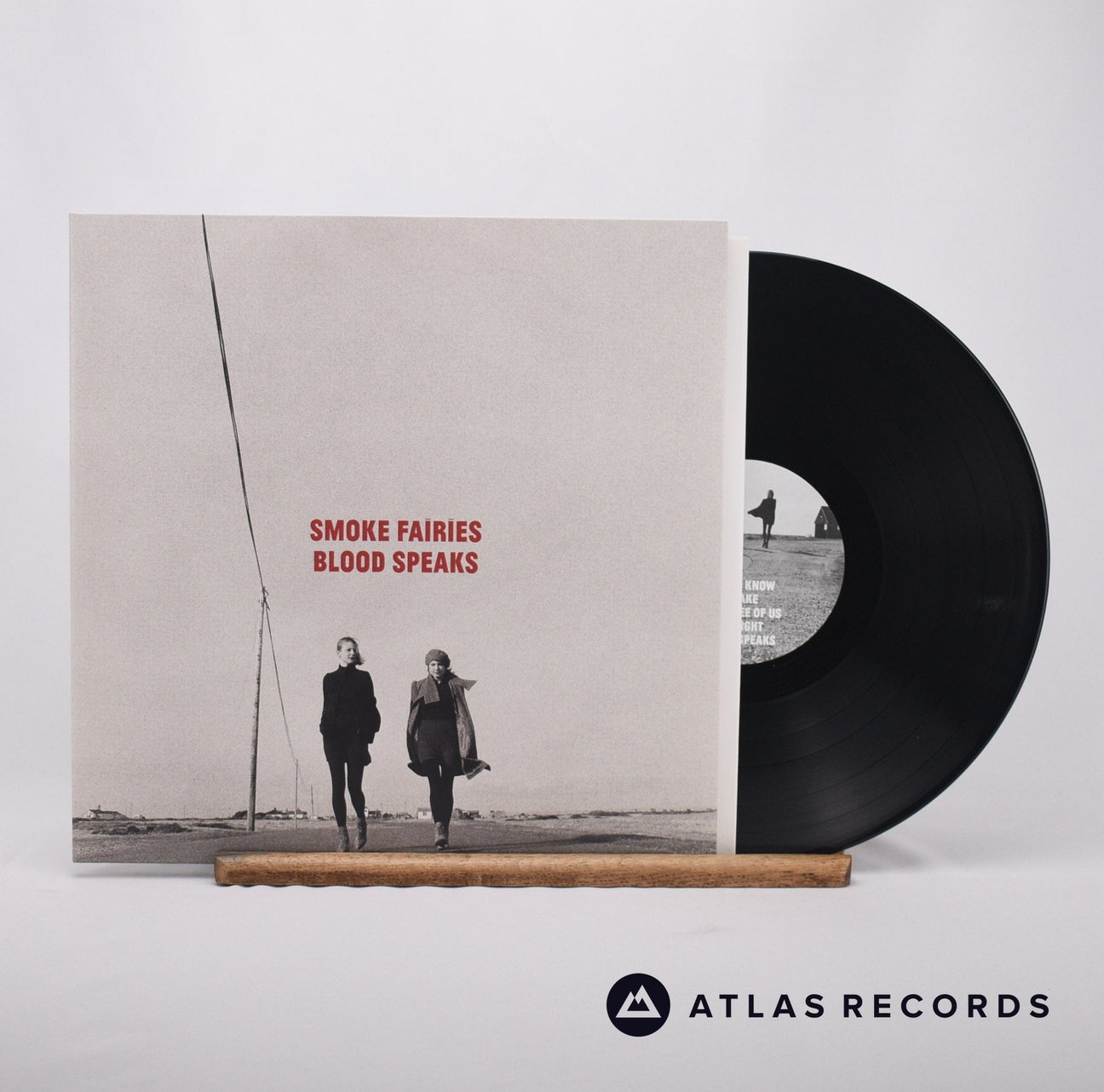 Smoke Fairies Blood Speaks CD + LP Vinyl Record - Front Cover & Record