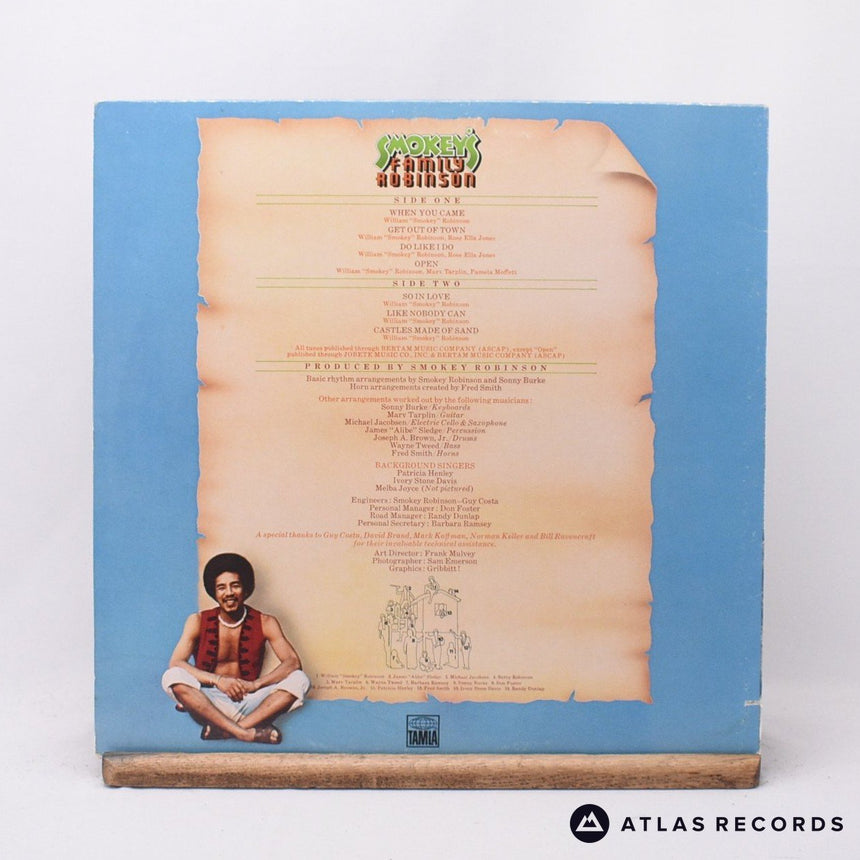 Smokey Robinson - Smokey's Family Robinson - LP Vinyl Record - VG+/EX