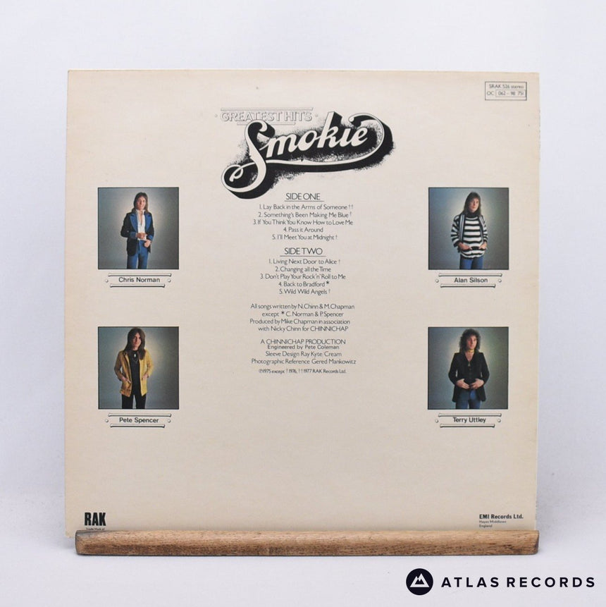 Smokie - Greatest Hits - LP Vinyl Record - VG+/VG+