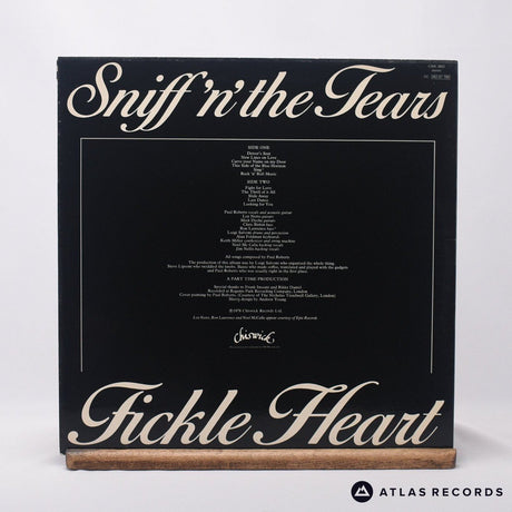 Sniff 'n' The Tears - Fickle Heart - A-3 B-3 LP Vinyl Record - VG+/EX