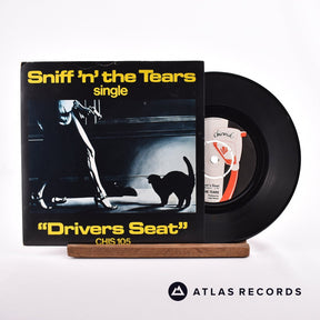 Sniff 'n' the Tears Driver's Seat 7" Vinyl Record - Front Cover & Record