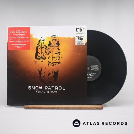 Snow Patrol Final Straw LP Vinyl Record - Front Cover & Record