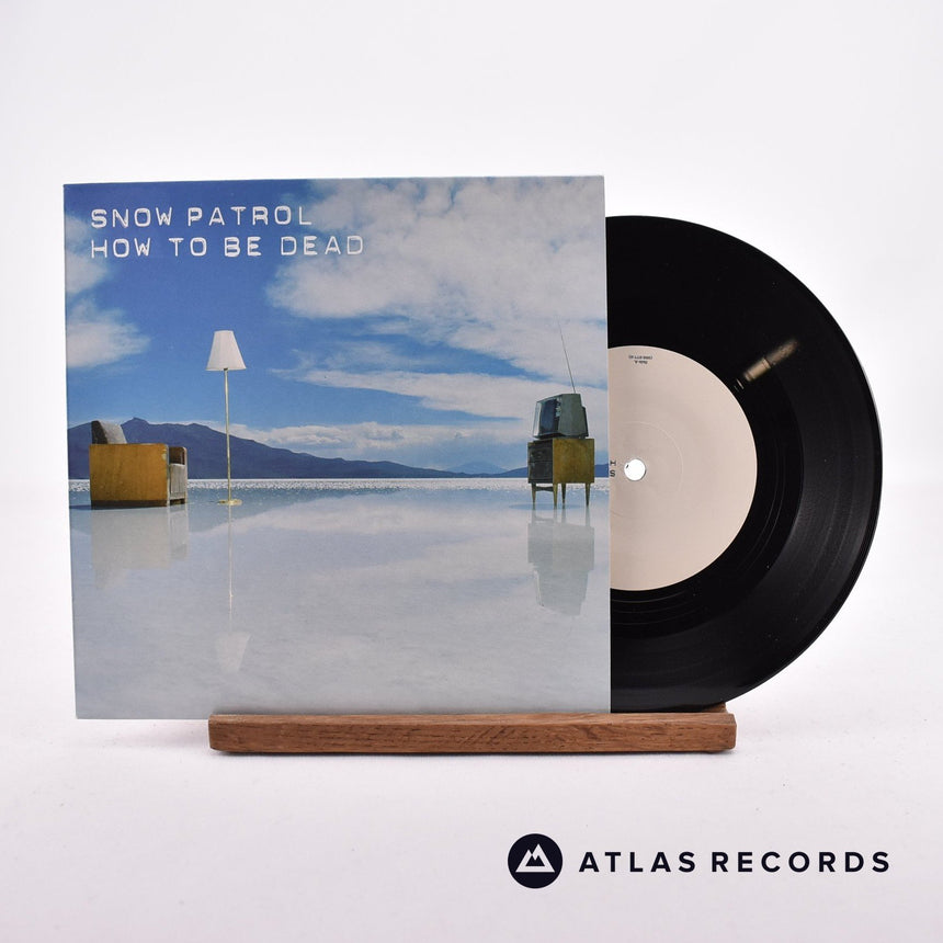 Snow Patrol How To Be Dead 7" Vinyl Record - Front Cover & Record