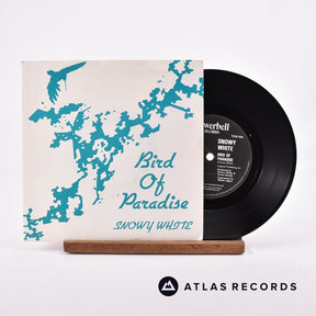 Snowy White Bird Of Paradise 7" Vinyl Record - Front Cover & Record