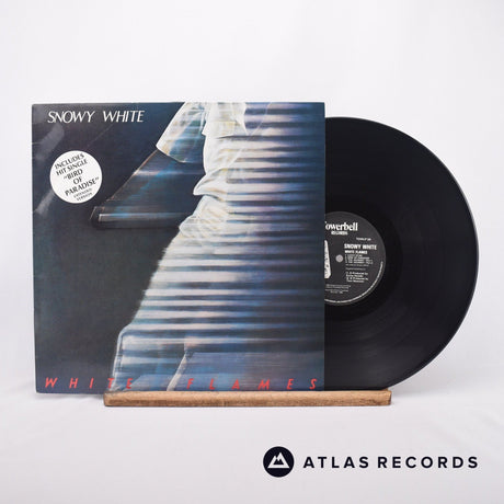 Snowy White White Flames LP Vinyl Record - Front Cover & Record