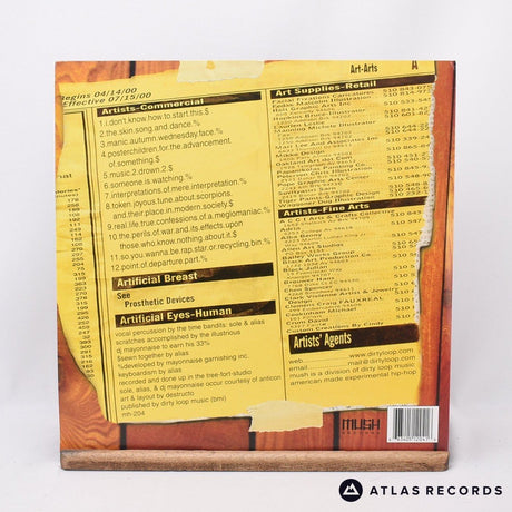 So Called Artists - Paint By Number Songs - 2 x LP Vinyl Record - EX/EX