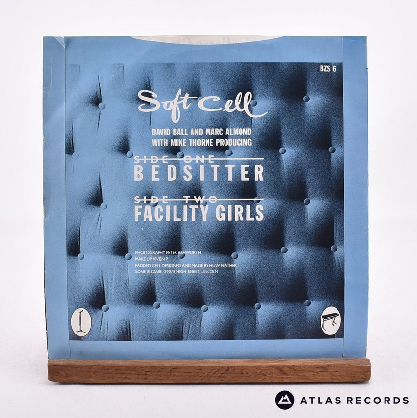 Soft Cell - Bedsitter - 7" Vinyl Record - EX/EX