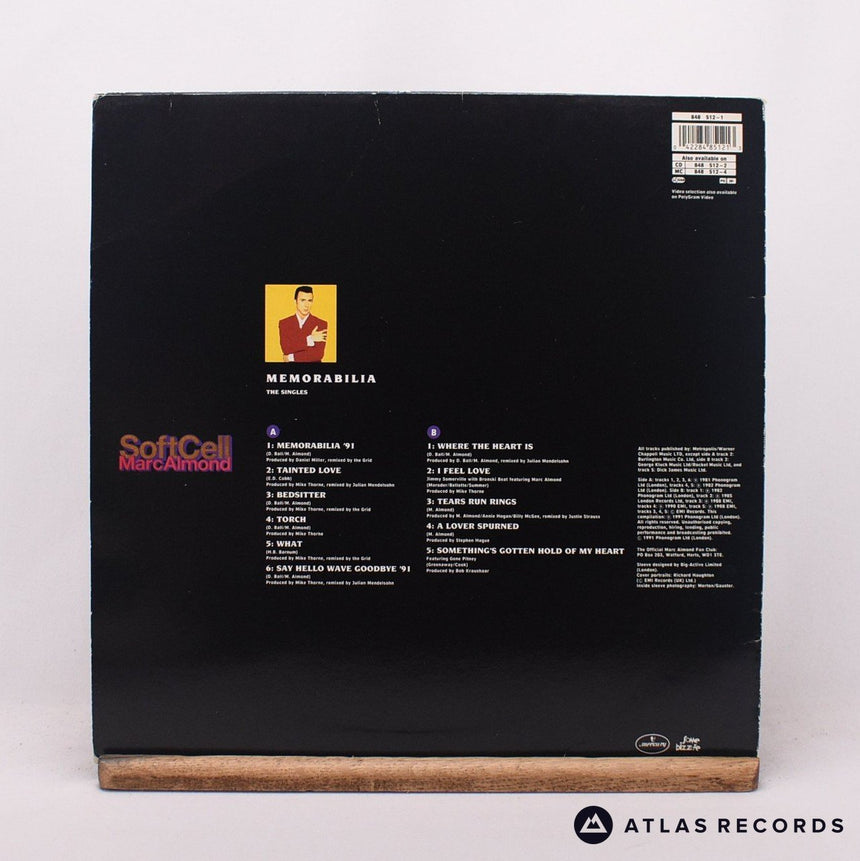 Soft Cell - Memorabilia (The Singles) - LP Vinyl Record - VG+/VG+