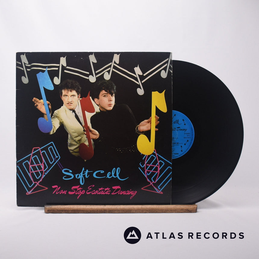 Soft Cell Non Stop Ecstatic Dancing LP Vinyl Record - Front Cover & Record