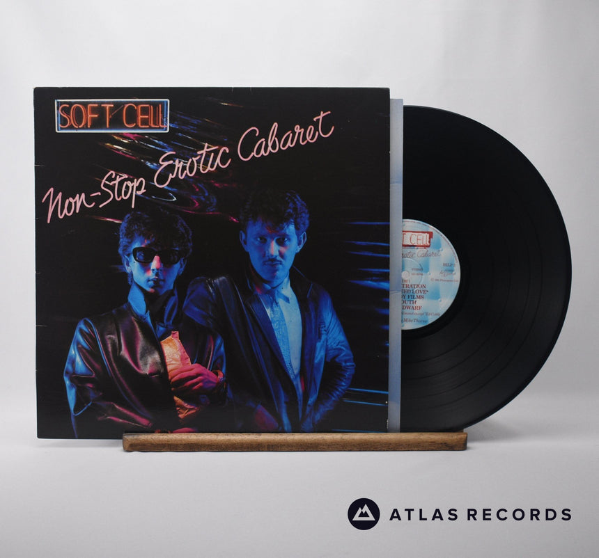 Soft Cell Non-Stop Erotic Cabaret LP Vinyl Record - Front Cover & Record