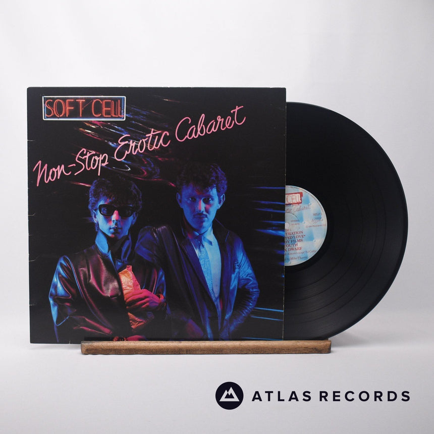 Soft Cell Non-Stop Erotic Cabaret LP Vinyl Record - Front Cover & Record