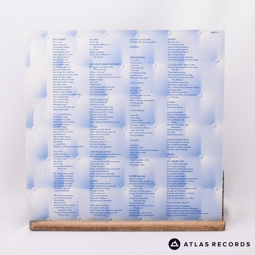 Soft Cell - Non-Stop Erotic Cabaret - LP Vinyl Record - VG+/EX