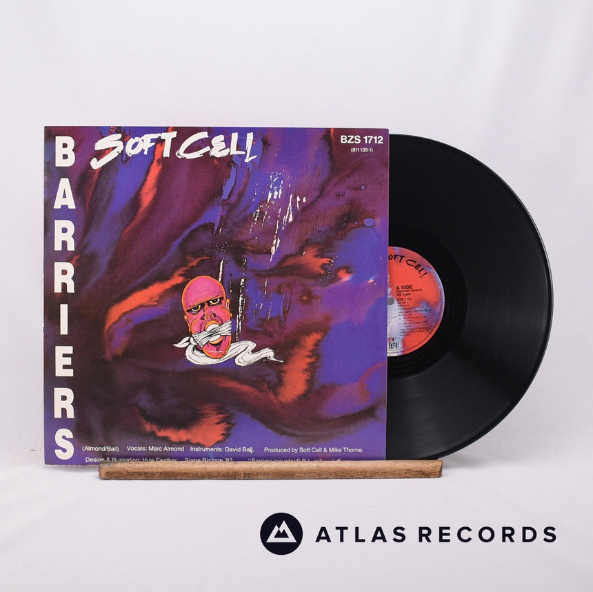 Soft Cell Numbers 12" Vinyl Record - Front Cover & Record