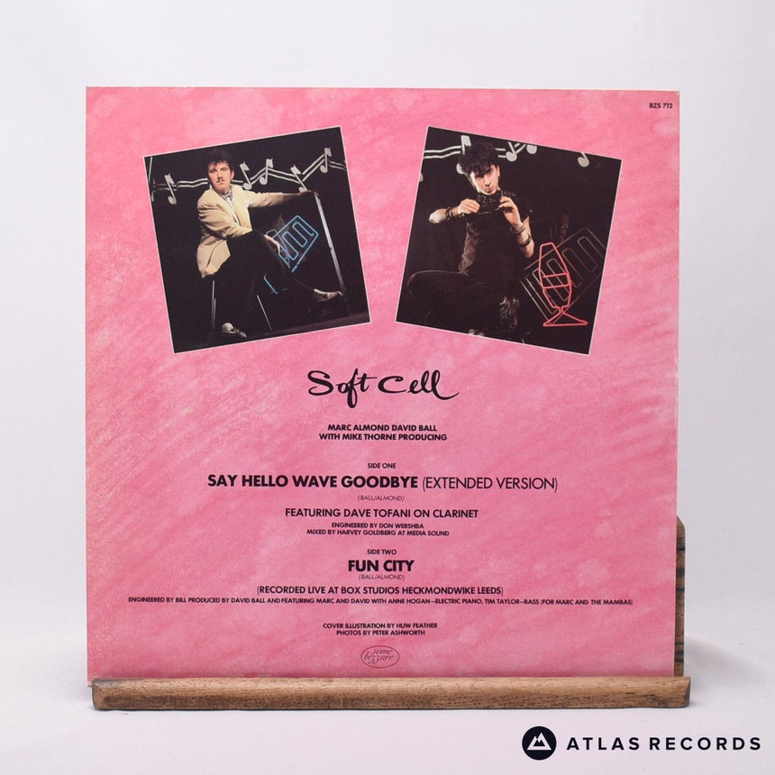 Soft Cell - Say Hello Wave Goodbye - 12" Vinyl Record - EX/EX