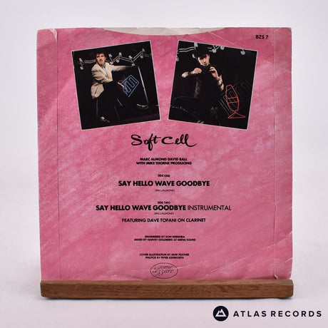Soft Cell - Say Hello, Wave Goodbye - 7" Vinyl Record - VG+/EX