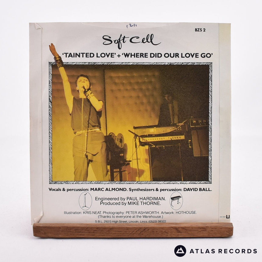 Soft Cell - Tainted Love - Repress 7" Vinyl Record - VG+/EX