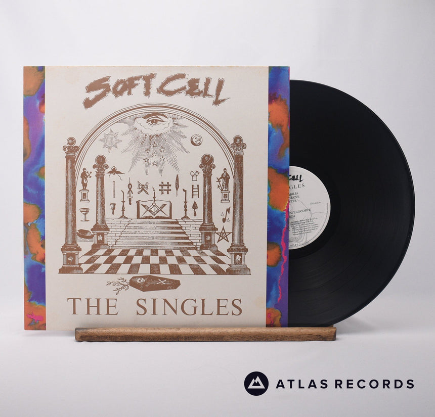 Soft Cell The Singles LP Vinyl Record - Front Cover & Record