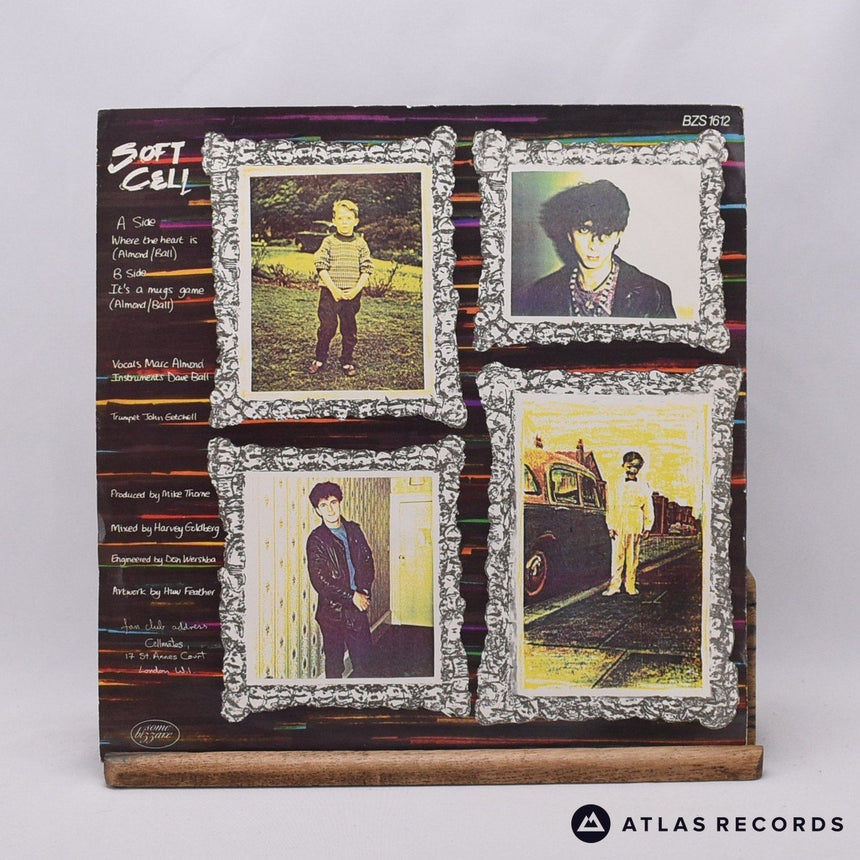 Soft Cell - Where The Heart Is - 12" Vinyl Record - EX/VG+