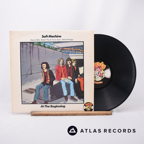 Soft Machine At The Beginning LP Vinyl Record - Front Cover & Record