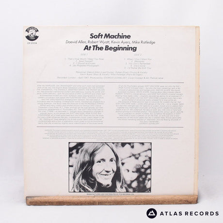 Soft Machine - At The Beginning - LP Vinyl Record - VG+/EX