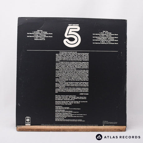 Soft Machine - Fifth - Embossed Sleeve A-1 B-2 LP Vinyl Record - VG+/EX