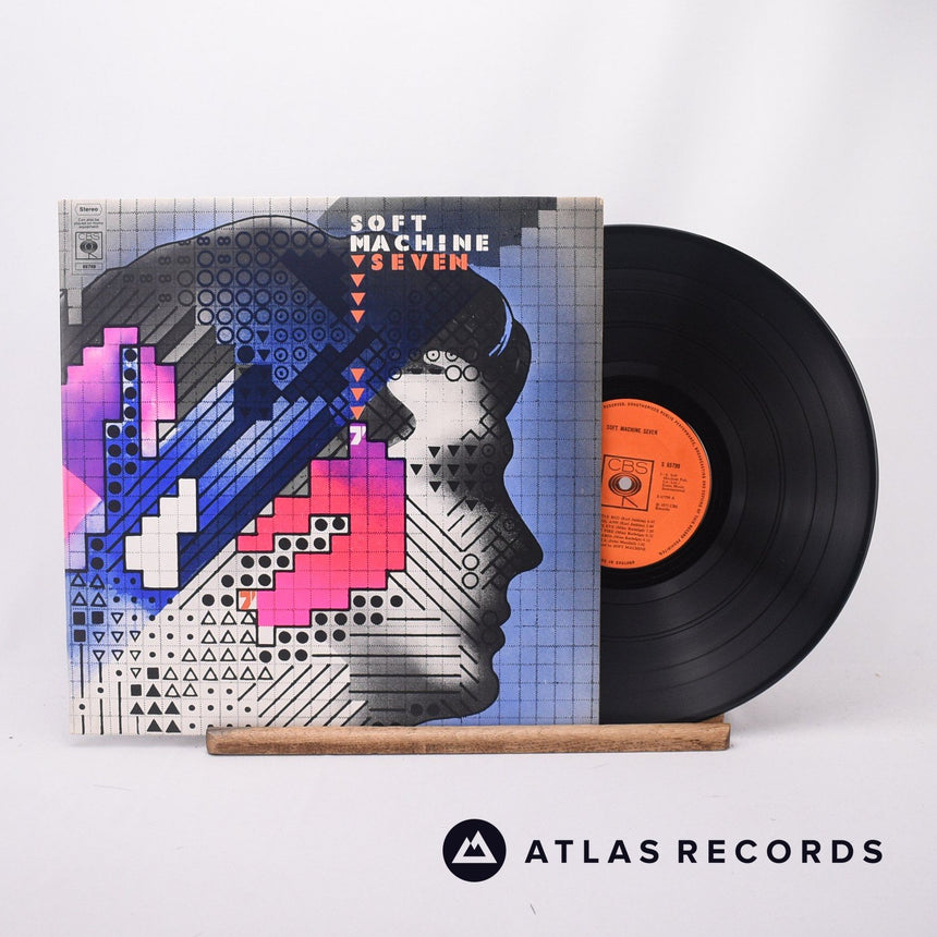 Soft Machine Seven LP Vinyl Record - Front Cover & Record