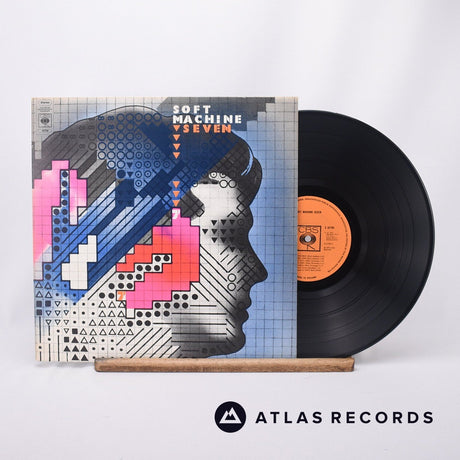 Soft Machine Seven LP Vinyl Record - Front Cover & Record