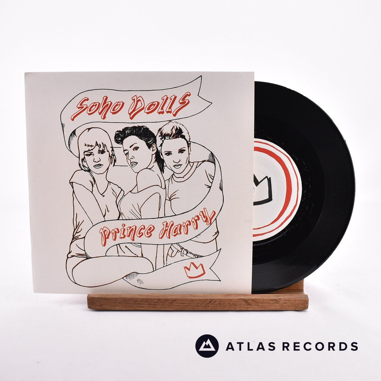 Sohodolls Prince Harry 7" Vinyl Record - Front Cover & Record