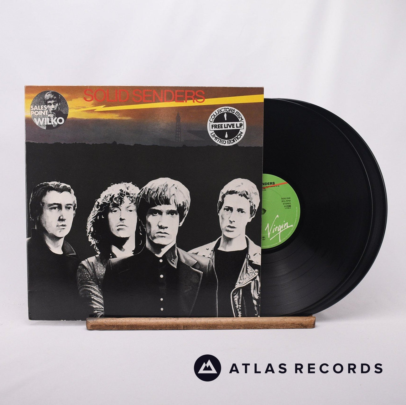 Solid Senders Solid Senders Double LP Vinyl Record - Front Cover & Record