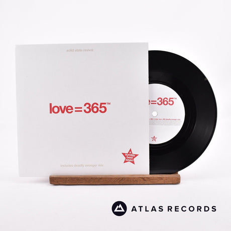 Solid State Revival Love = 365 7" Vinyl Record - Front Cover & Record
