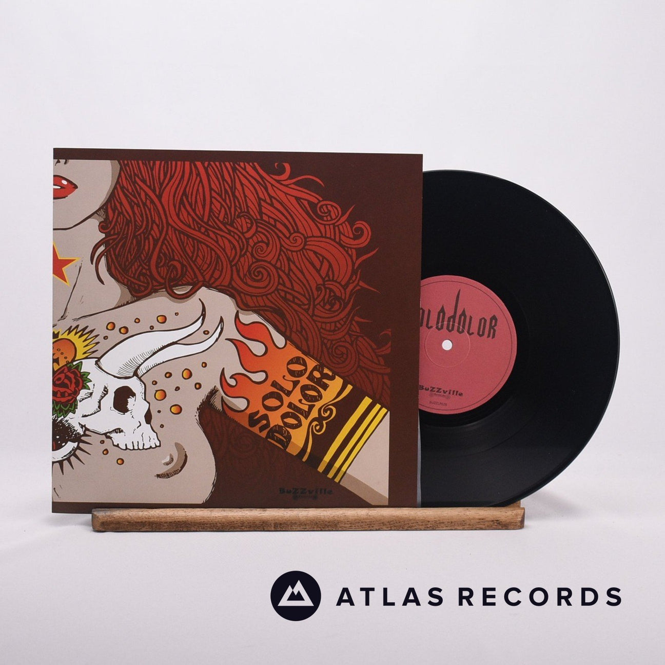 Solodolor Solodolor vs. Los Natas 10" Vinyl Record - Front Cover & Record