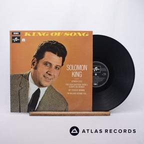 Solomon King King Of Song LP Vinyl Record - Front Cover & Record