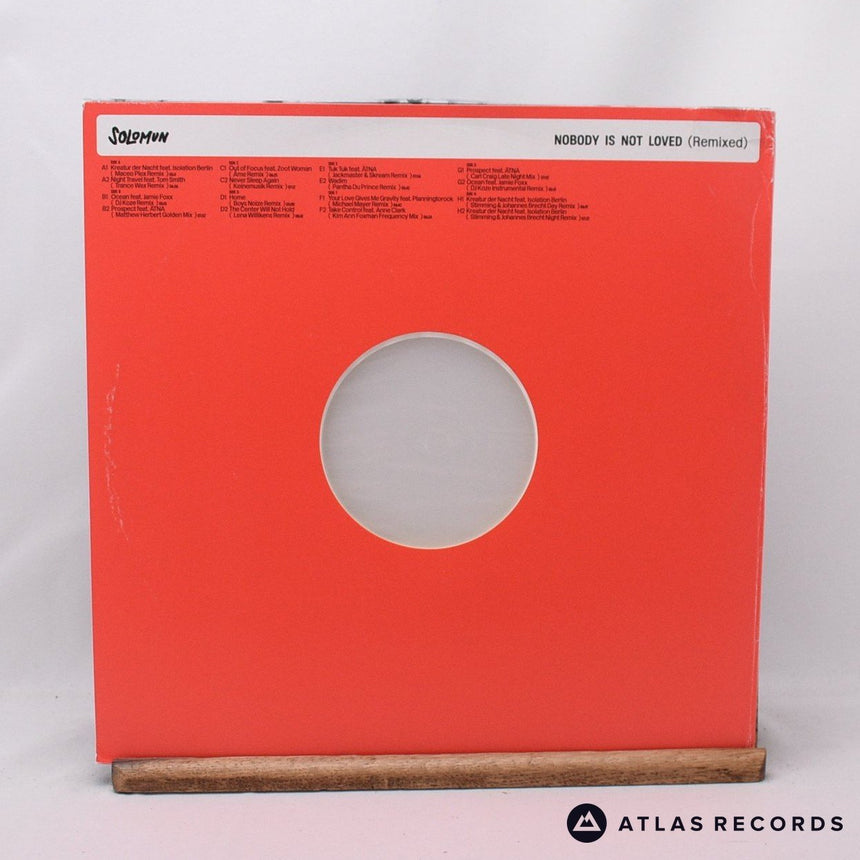 Solomun - Nobody is Not Loved - Clear Milky 4 x 12" Vinyl Record - VG+/NM