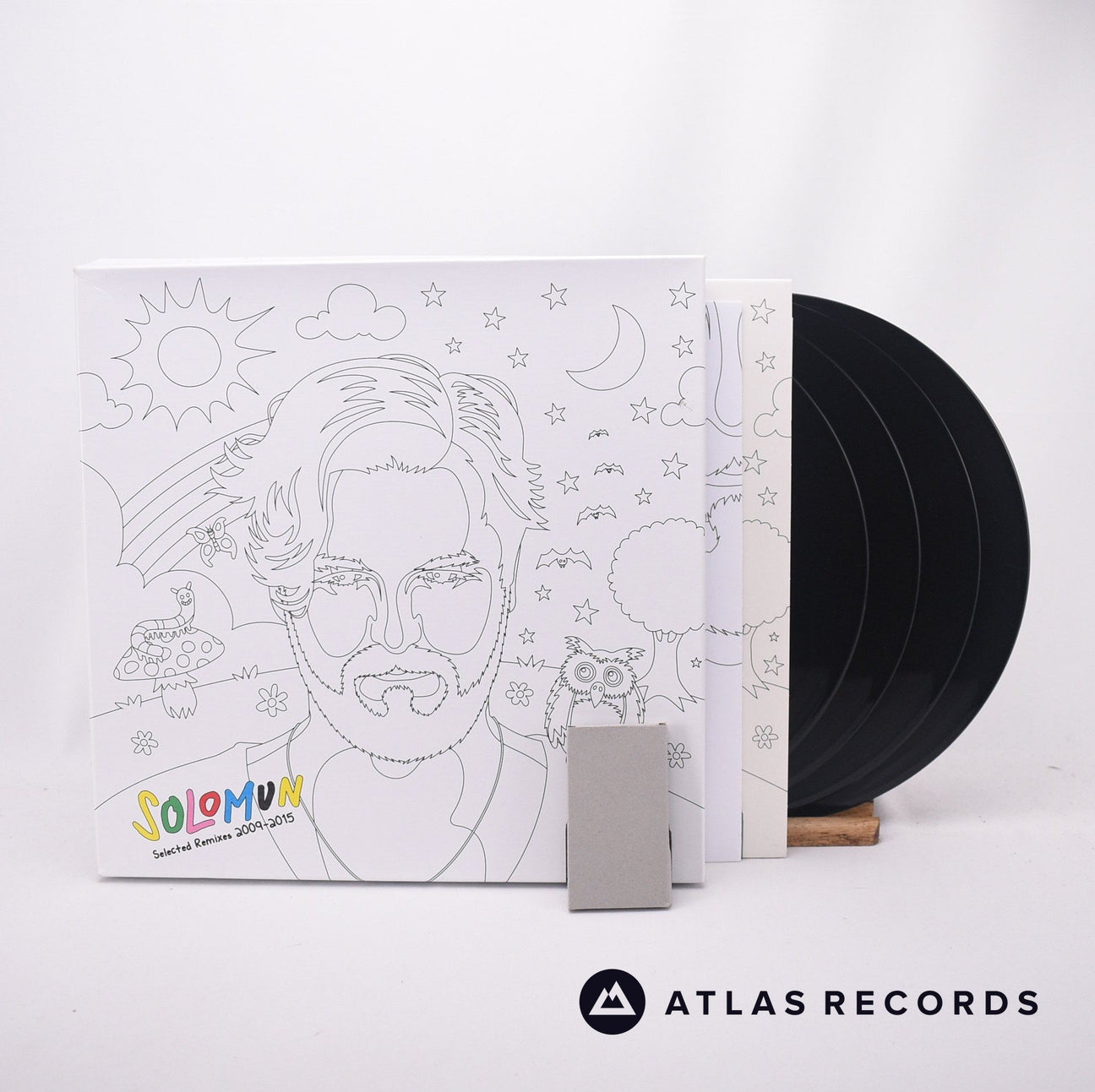 Solomun Selected Remixes 2009 - 2015 4 x LP Vinyl Record - Front Cover & Record