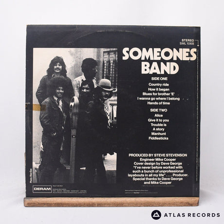 Someones Band - Someones Band - Stereo P-2W P-2W LP Vinyl Record - VG+/VG+