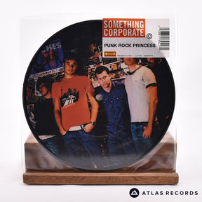 Something Corporate Punk Rock Princess 7" Vinyl Record - Front Cover & Record