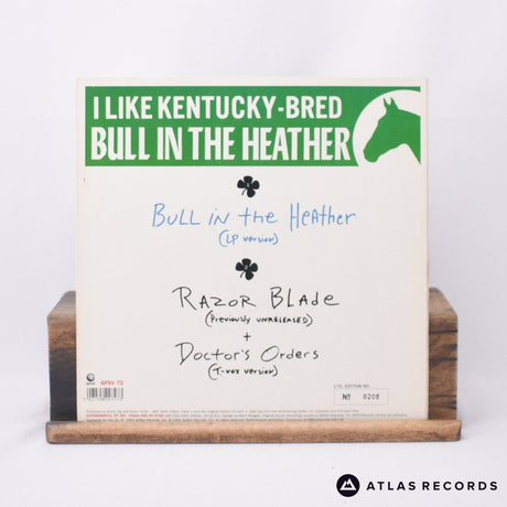 Sonic Youth - Bull In The Heather - Silver 10" Vinyl Record - EX/VG+