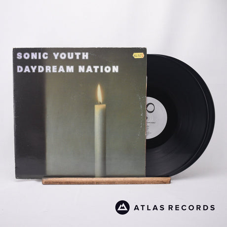 Sonic Youth Daydream Nation 2 x LP Vinyl Record - Front Cover & Record