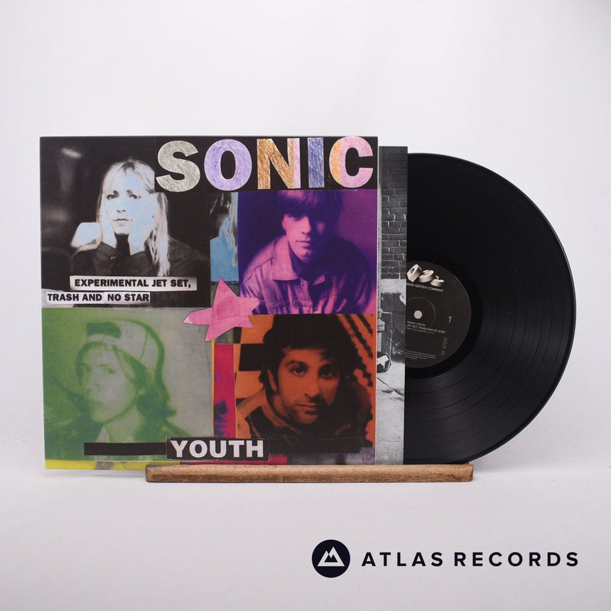 Sonic Youth Experimental Jet Set, Trash And No Star LP Vinyl Record - Front Cover & Record