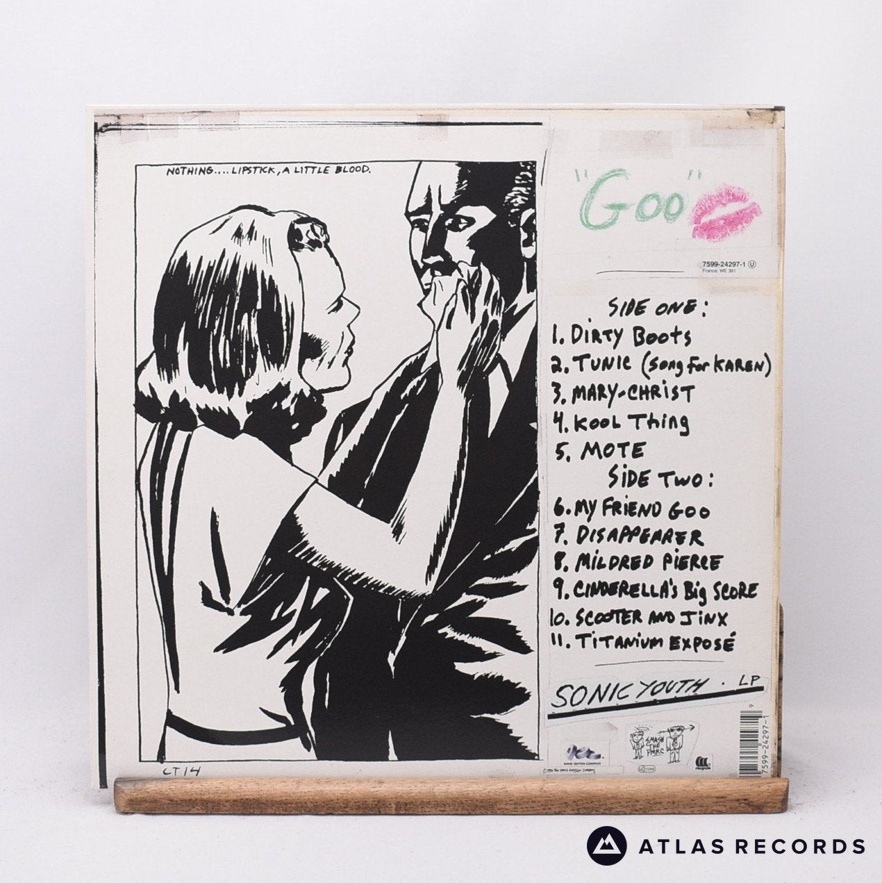 Sonic Youth Goo LP Vinyl Record EX/NM – Atlas Records